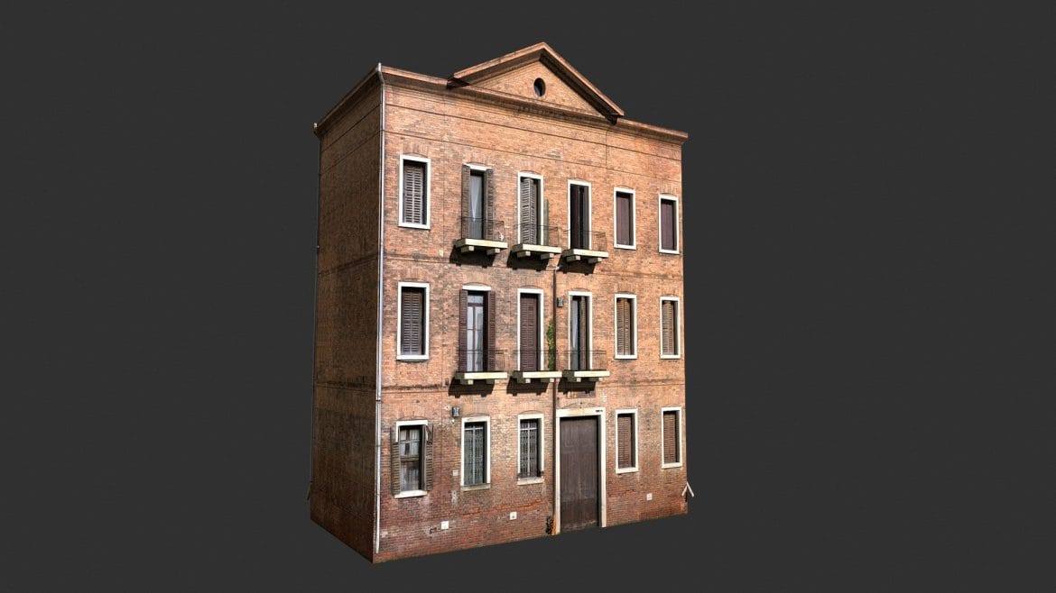 apartment house 143 low poly 3d building.thumb