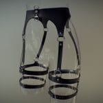 Leather Hips Belt \ Bondage \ Portupeya