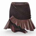 chains decorated steampunk female short skirt.thumb