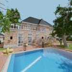 Classic villa 2021 Blender Eevee and Cycles 1