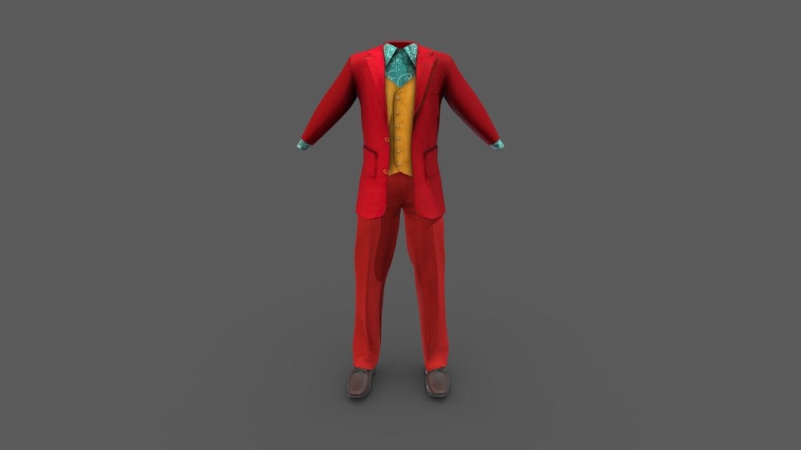 colorful joker suit jacket pants shoes.thumb