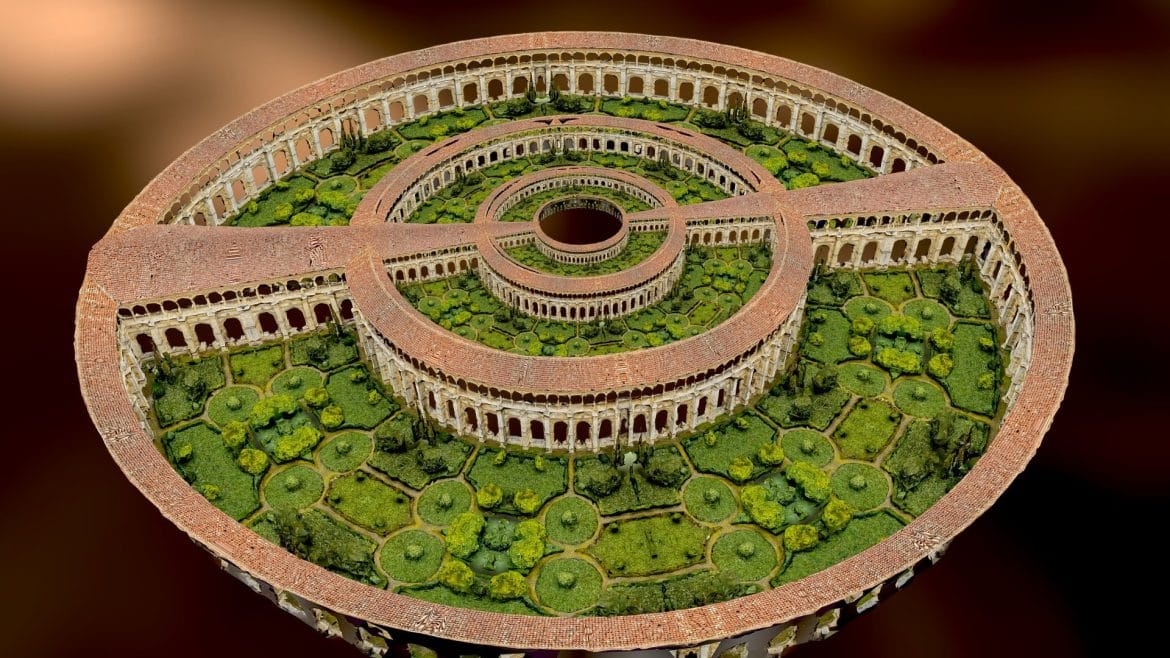 concentric garden cloister photogrammetry scan.thumb