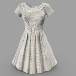 Conquered Female Retro Dress