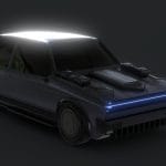 Cyberpunk car – Golfera 77