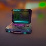 Cyberpunk Laptop (PBR GAME READY)