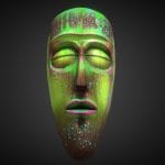 Cyberpunk Neon Mask –