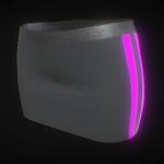 Cyberpunk Neon Woman Skirt