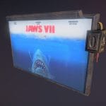 Cyberpunk sci-fi billboard / sign