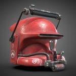 Cyberpunk Space-Helmet