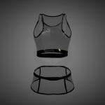 Cyberpunk – Stripper Shirt & Skirt