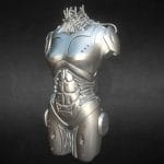 Day 29 Robot Female Torso