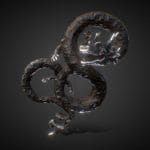 Dragon Statue – Rusty Metal – Estatua Dragón