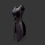 Female Medieval Warrior Armour Outwear Jacket