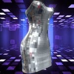 Female Sequin Short Mini Strapless Dress