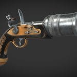 Flintlock Grenadelauncher 01 Black