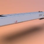 Futuristc Break action Shotgun (White)