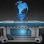 Holographic War Strategy Table #Blender