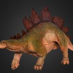 Jurassic Park Stegosaurus for your Games/Movies