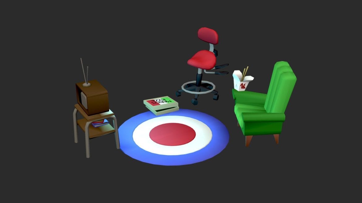 living room vertex color only.thumb