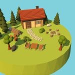 low poly garden.thumb 1