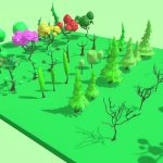 Lowpoly Trees & stones | Forest | Nature Pack