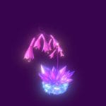 Magical Flower rigged animated