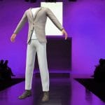 Male Buttoned Jacket Tshirt Pants Shoes Outfit