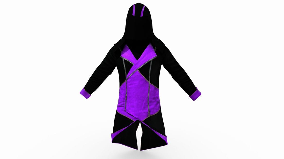 male closed front assasin jacket 4 textures.thumb