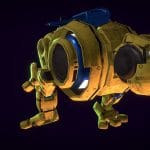 Mech-Dog Running