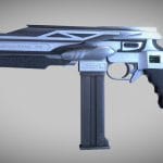Mecha-Dyne Tactical machine pistol (animated)