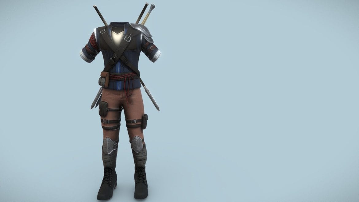 medieval fantasy male warrior outfit.thumb 1