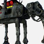 Metal Elephant Robot Transport Star Wars