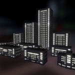 Modern Buildings Night