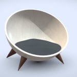 Modern Circle Bed Pet