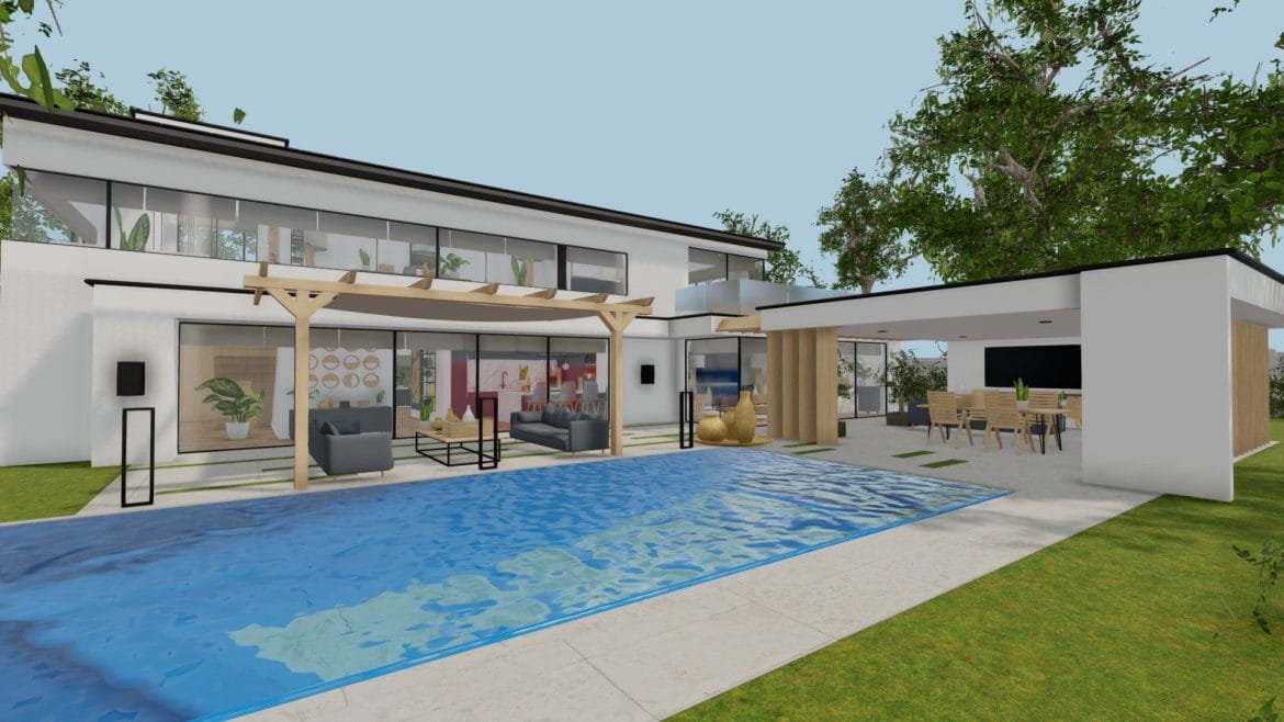 modern villa 2021 blender eevee and cycles 1.thumb