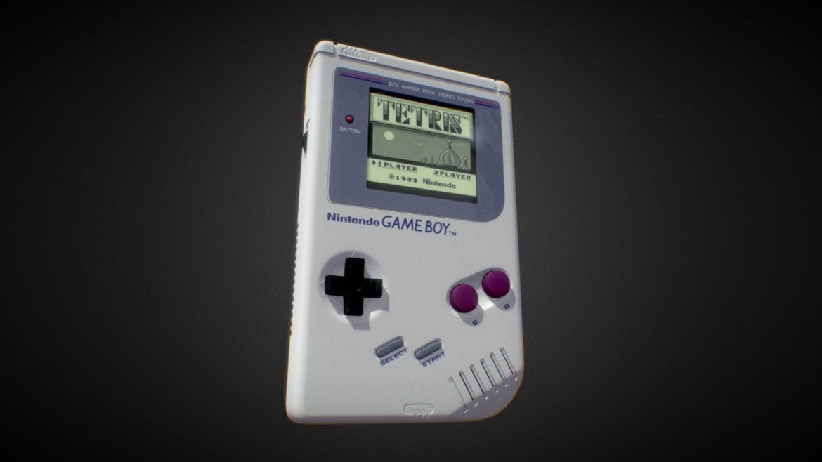 nintendo game boy high poly.thumb