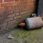 Photogrammetry Warwick wall with Gas cylinder