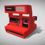 Polaroid Sun 600 LMS Lowpoly