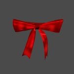 Red Ribbons Gift Wrap Bralet Bra Top