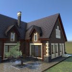 Retro auto garage 3 places