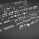 Retro Modular Sci-fi Environment Kit-bash