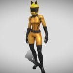 Rigged Cat Helmet Racer