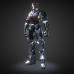 Robot character model RTS03