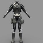 SAVE BIG Futuristic Paramedic Full Outfit