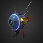 Sci Fi 3D Drone