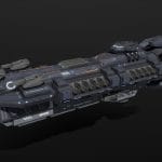 Scifi Cruiser Omen