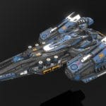 Scifi Frigate Starmaster