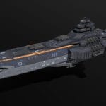 Scifi Heavy Cruiser Maelstrom