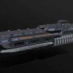 Scifi Light Carrier Valiant