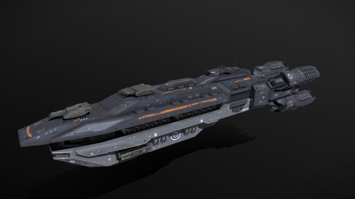 scifi light cruiser hyperion.thumb